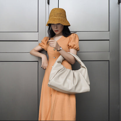 Grand sac épaule femme souple et élégant