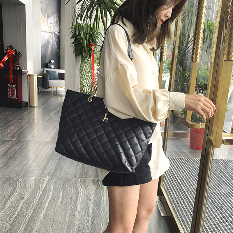 Sac losange blanc chaîne