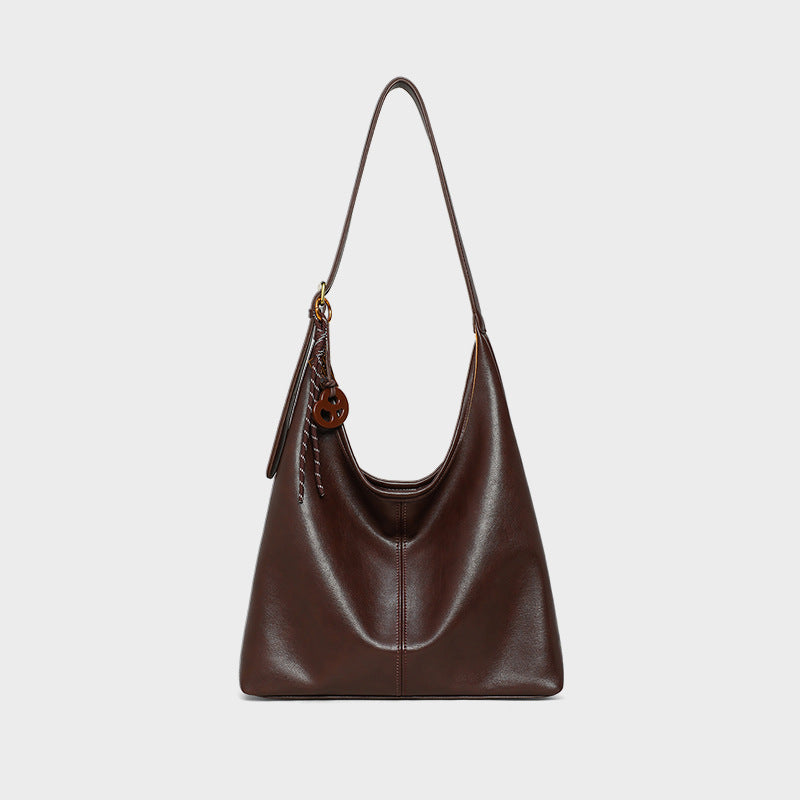 Sac vintage café vue profil