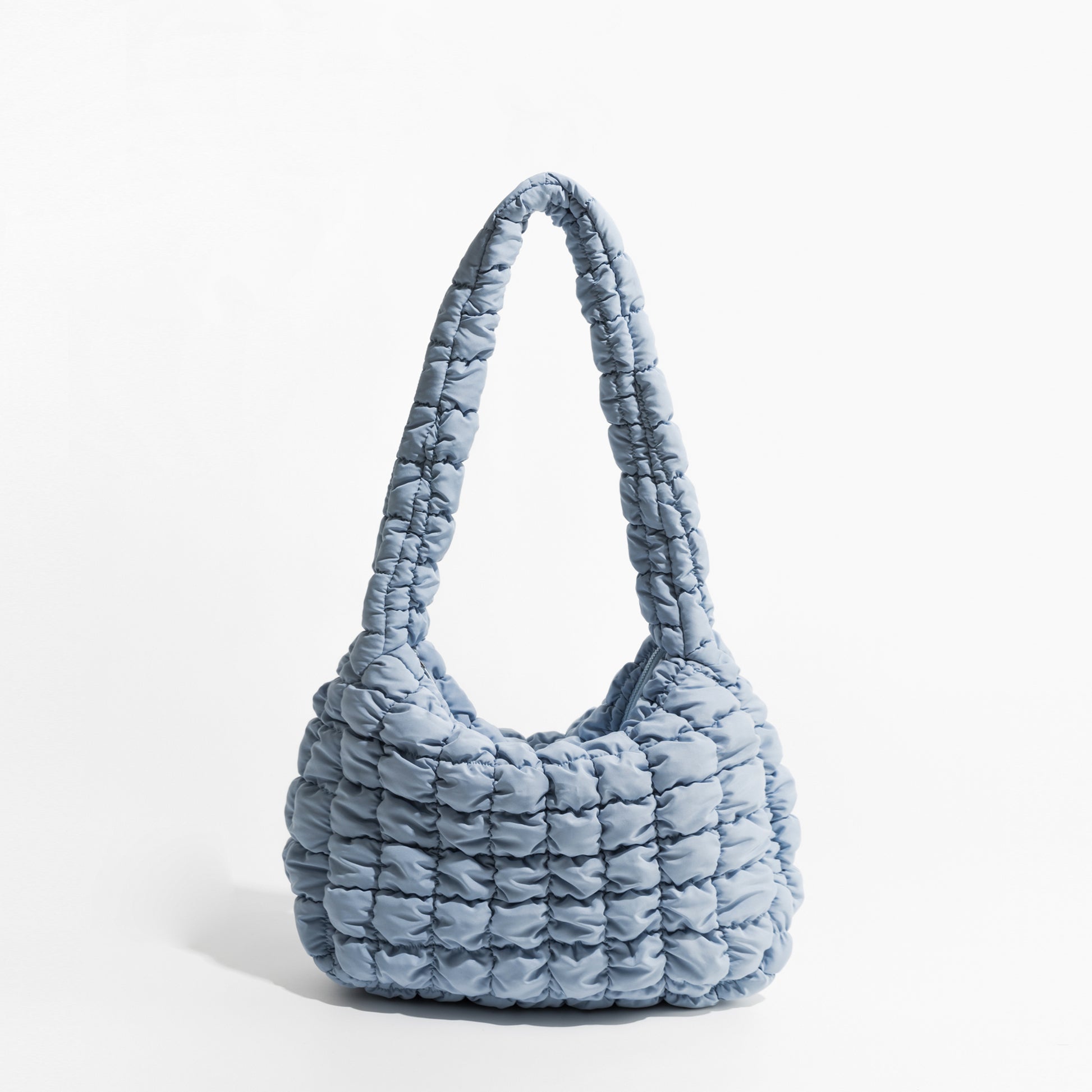 Sac hobo femme nylon abricot grande capacité