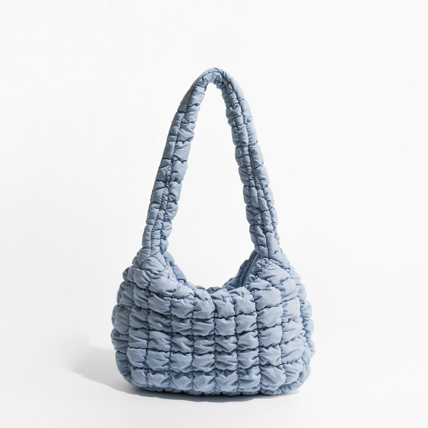 Sac hobo femme grande capacité détail matelassage