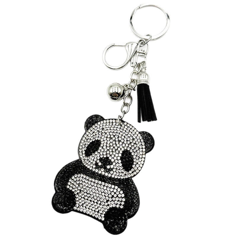 Panda strass détail