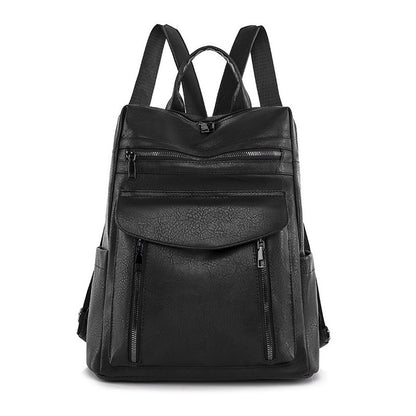 Sac à dos rétro en PU pour femmes - Élégance et style à porter au quotidien - Vogalia