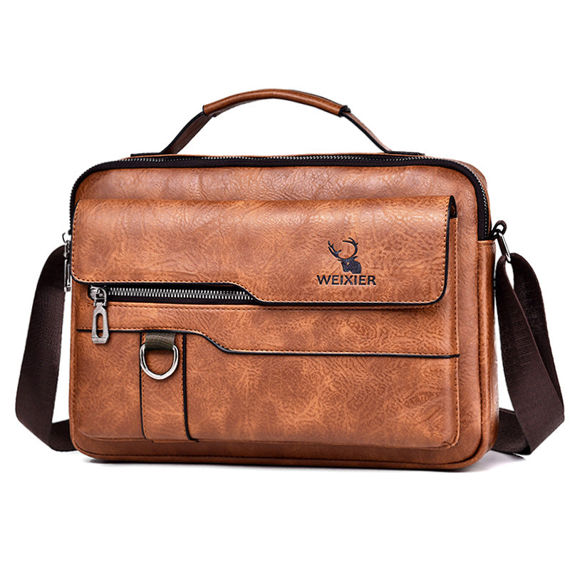 Sac messager business vue profil