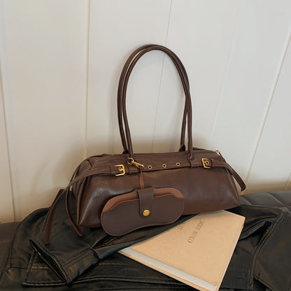 Sac underarm boucle marron