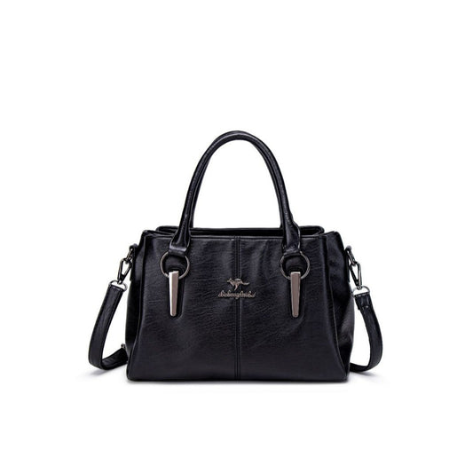 Sac crossbody cuir souple noir 7 coloris