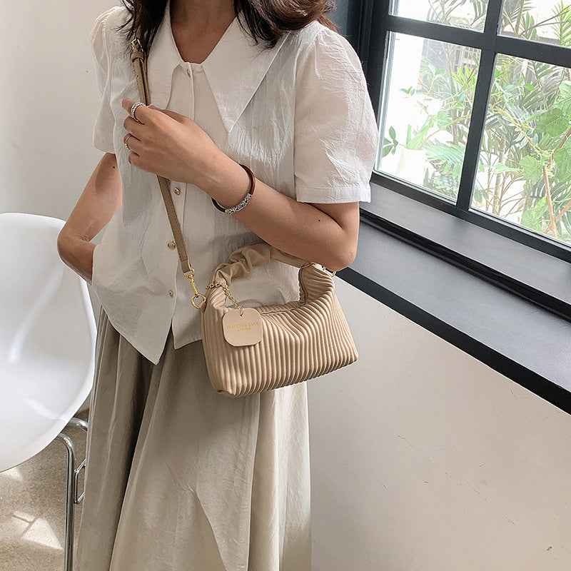 Sac à Main Femme Rayé Vertical Cuir PU