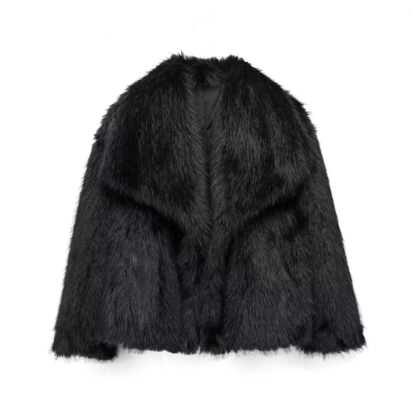 Manteau d'hiver en peluche pour femmes