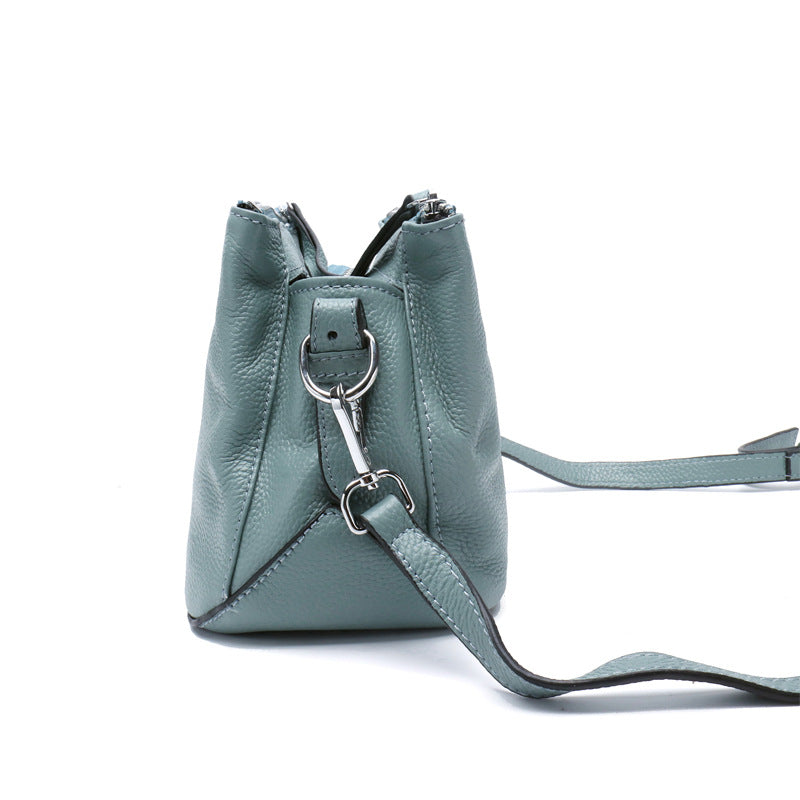 Sac messenger bleu fashion