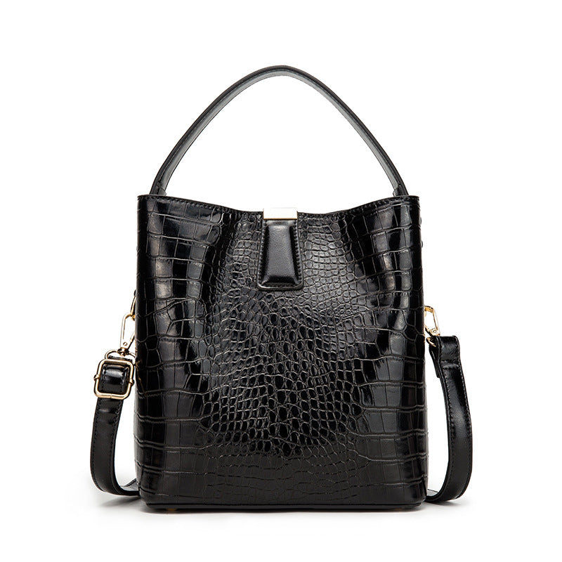 Sac seau PU rose