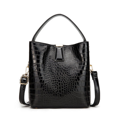 Sac seau PU rose