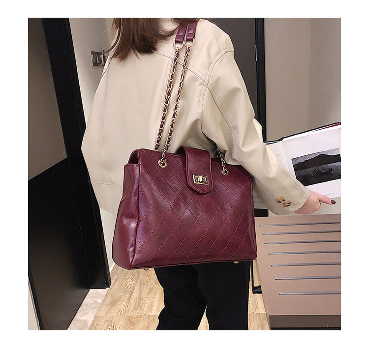 Sac messenger rouge bordeaux