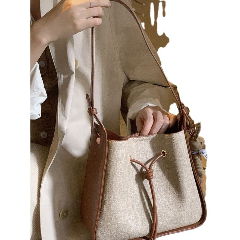 Sac seau avoine vue profil