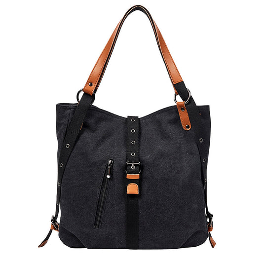 Sac canvas noir