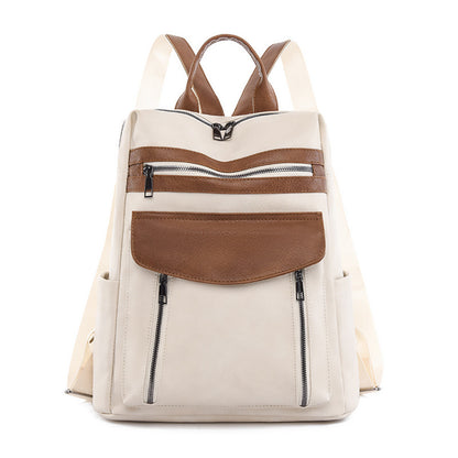 Sac à dos rétro en PU pour femmes - Élégance et style à porter au quotidien - Vogalia
