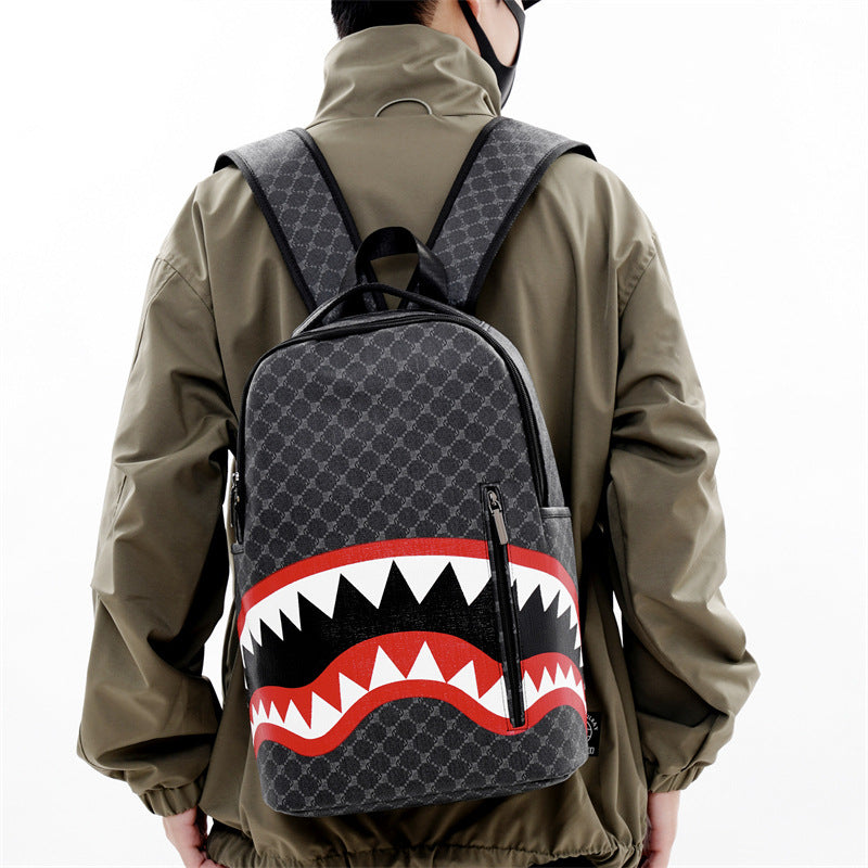 Dos sac Shark homme bretelles Air Pillow ergonomiques, coussinets rembourrés port longue durée

