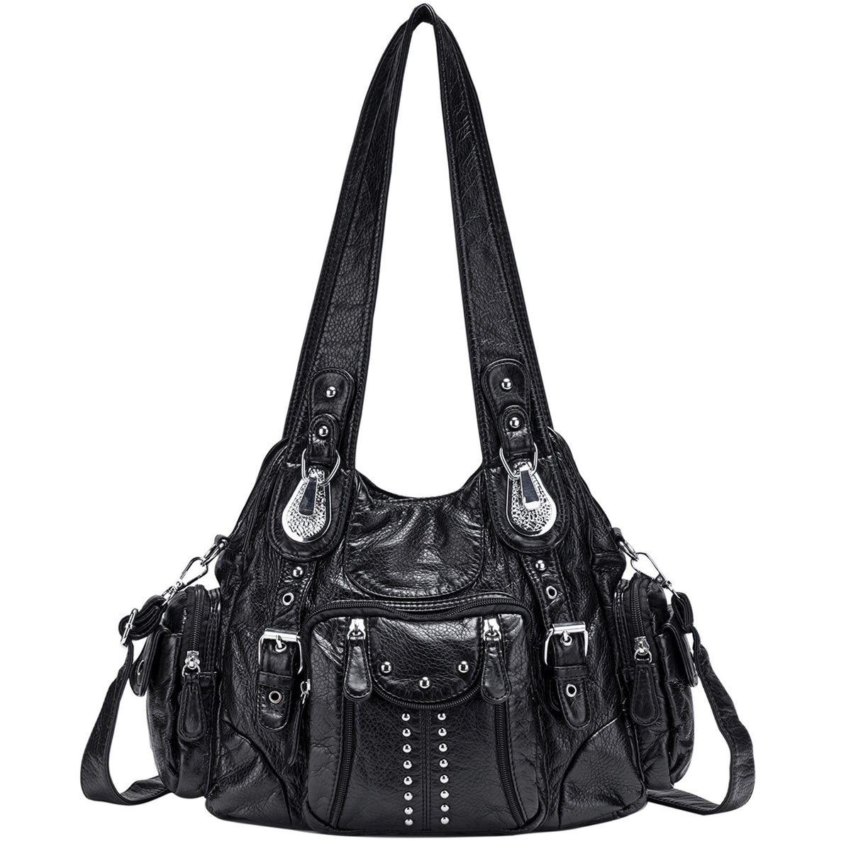 Viviane tote vue intérieure 3 poches