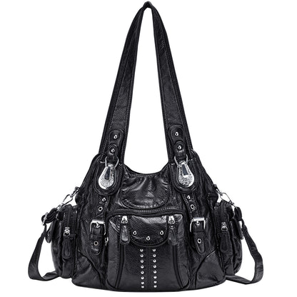 Viviane tote vue intérieure 3 poches
