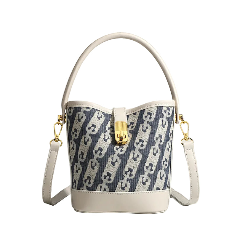 Sac seau canvas premium noir minimaliste