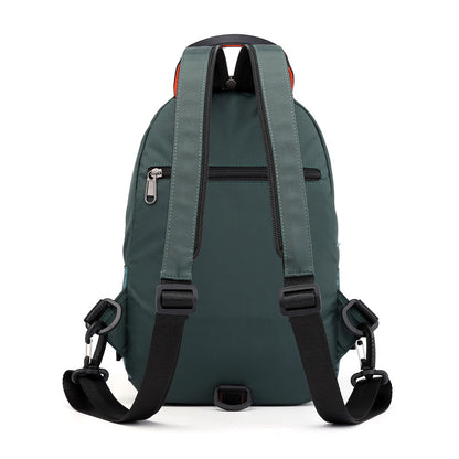 Sac nylon camouflage crossbody