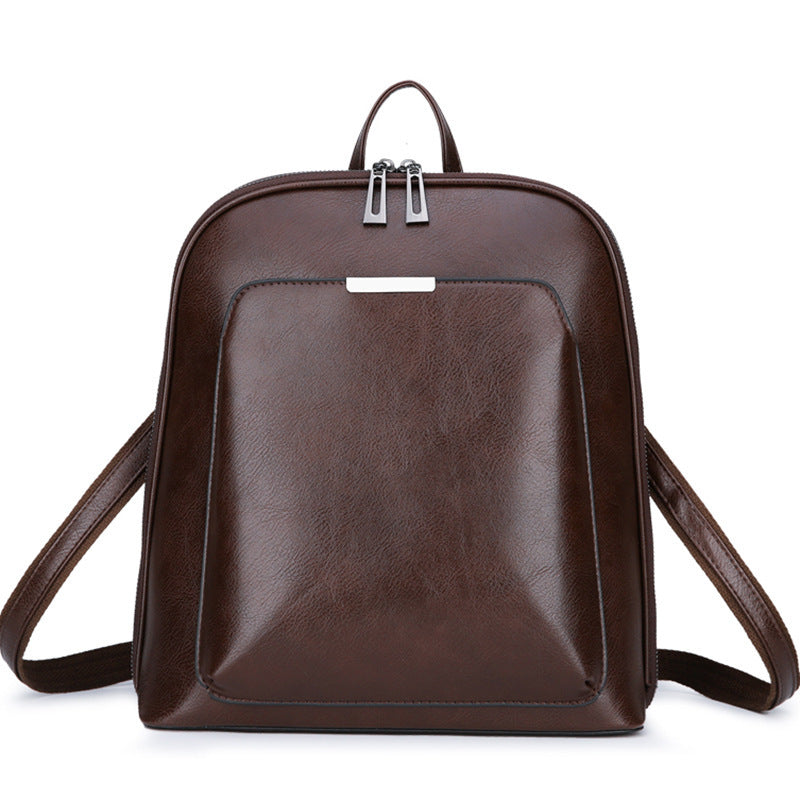 Sac à dos femme cuir PU détail poignée