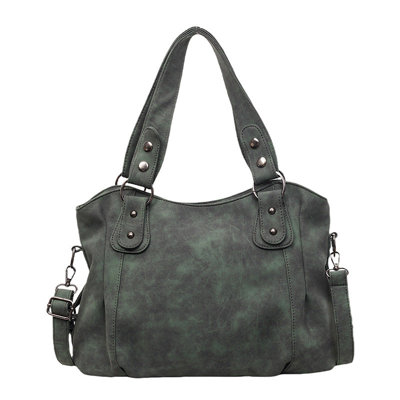 Tote bag noir grande capacité fashion