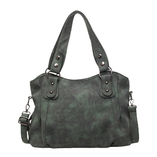 Tote bag noir grande capacité fashion