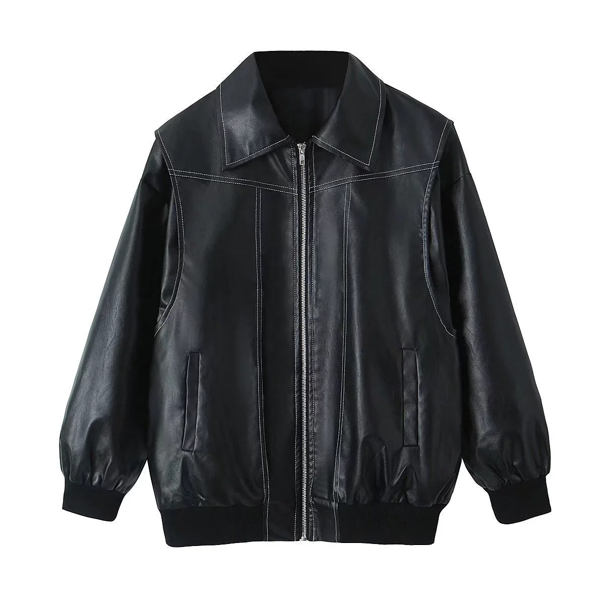 Veste en cuir motard : style et audace réunis - Vogalia