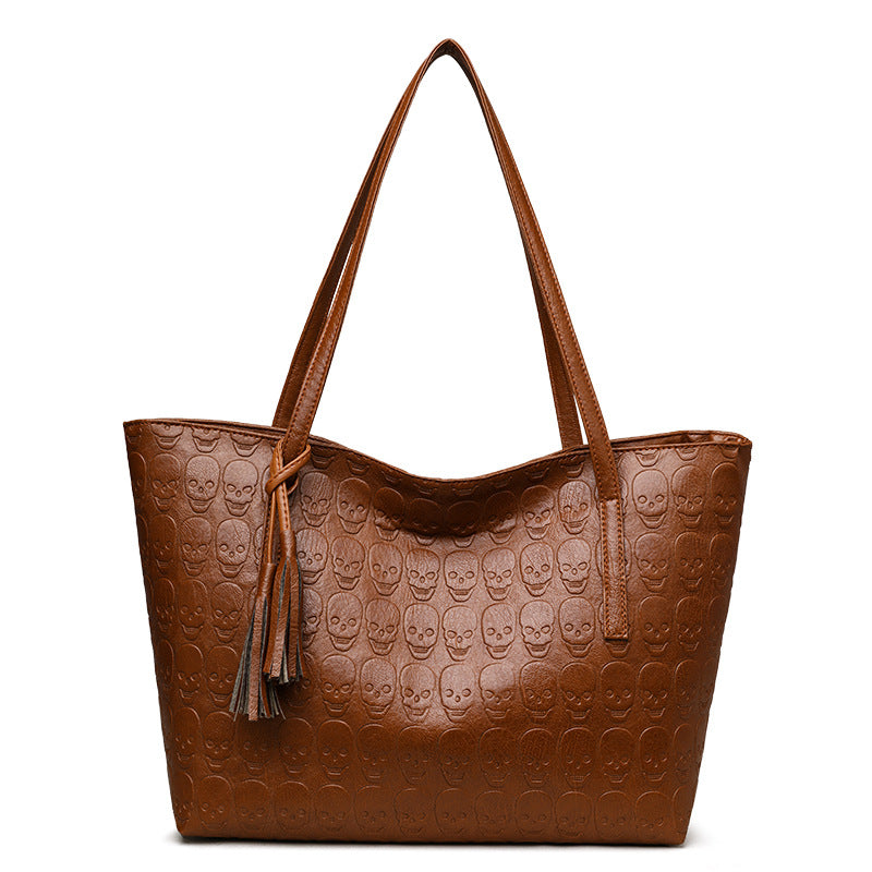 Tote PU noir vertical Myriam Vogalia Paris
