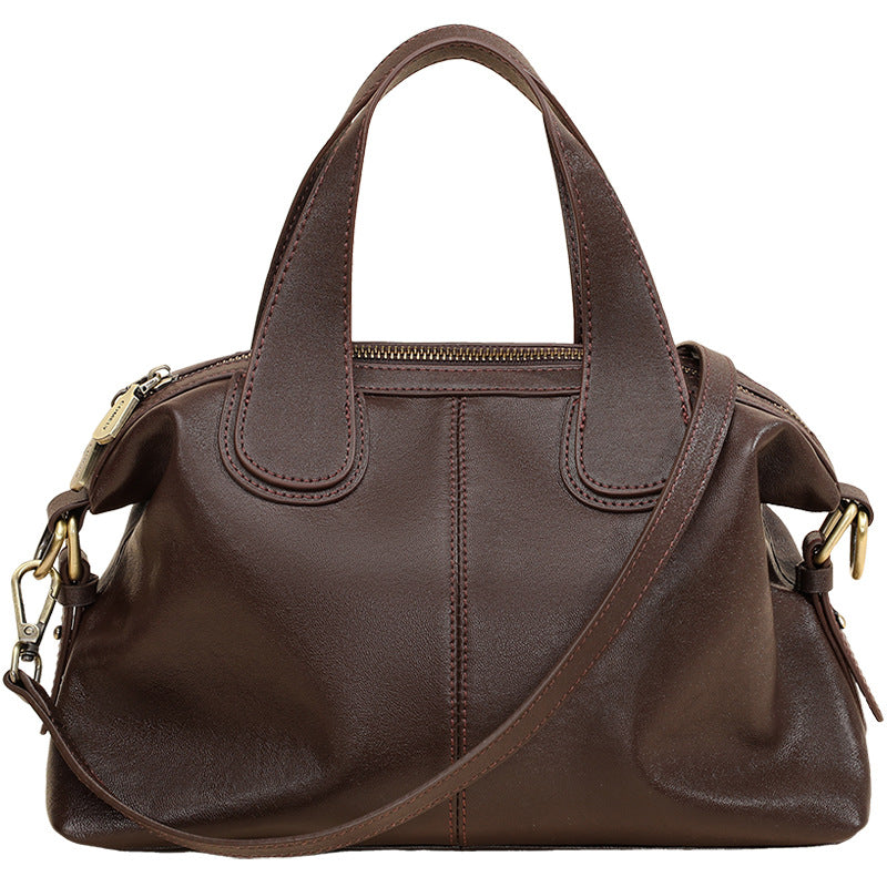Sac bandoulière femme grande capacité noir patchwork