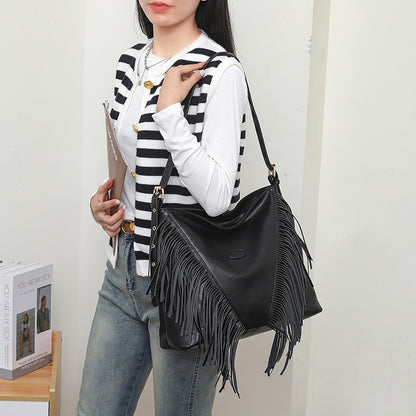 Sac messenger rivets vue profil