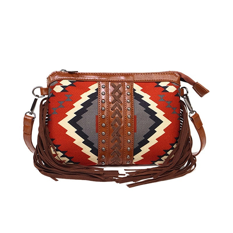 Sac bohémien vue profil 6 coloris