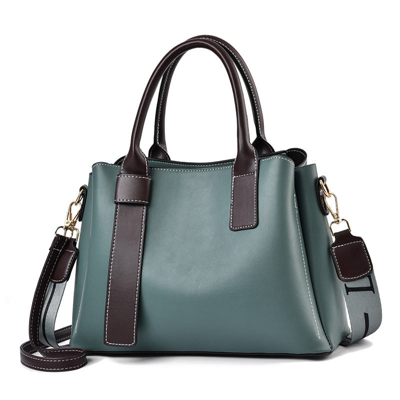 Sac cuir souple porté en bandoulière croisé pratique sécurisé pour quotidien