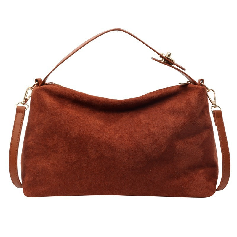 Maya UrbanBag, sac bandoulière femme, sac PU souple, sac tendance urbain, sac noir marron mode, sac élégant quotidien, sac chic femme
