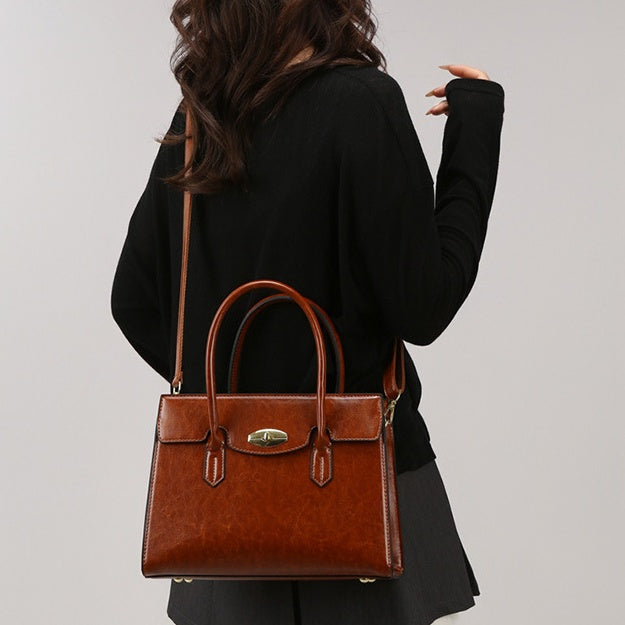 Sac fashion rétro gris