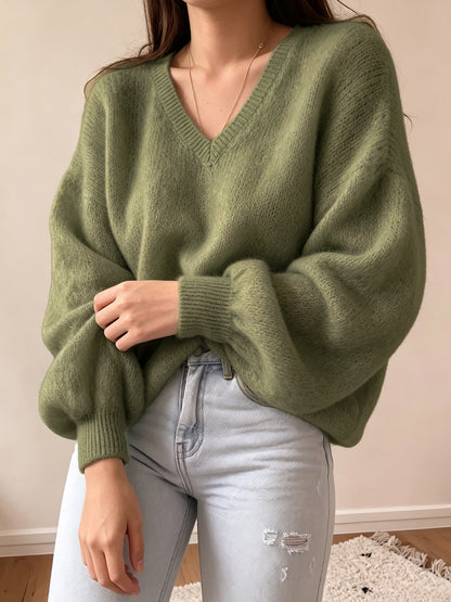 Héloïse pull détail viscose douceur soyeuse
