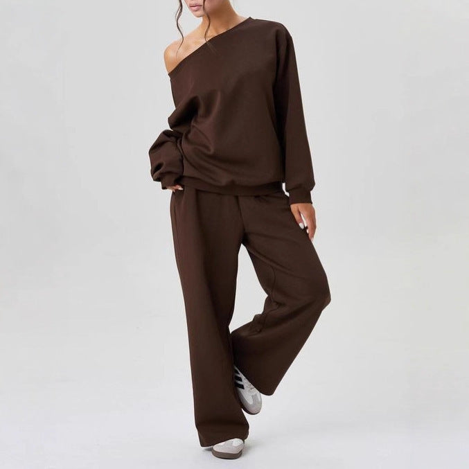 Yara ensemble gris manches longues