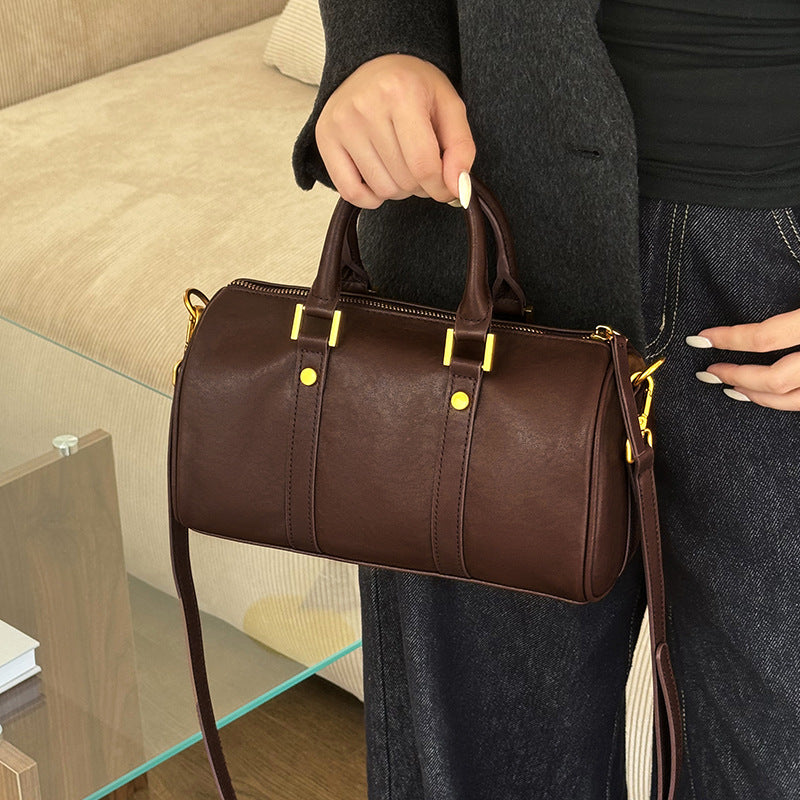 Sac crossbody vachette vue face