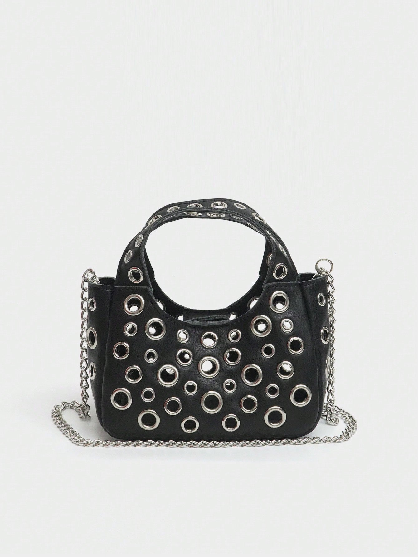 Sac seau PU rouge tendance