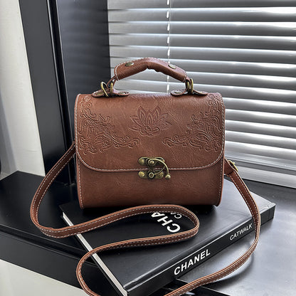 Sac PU rigide vue profil