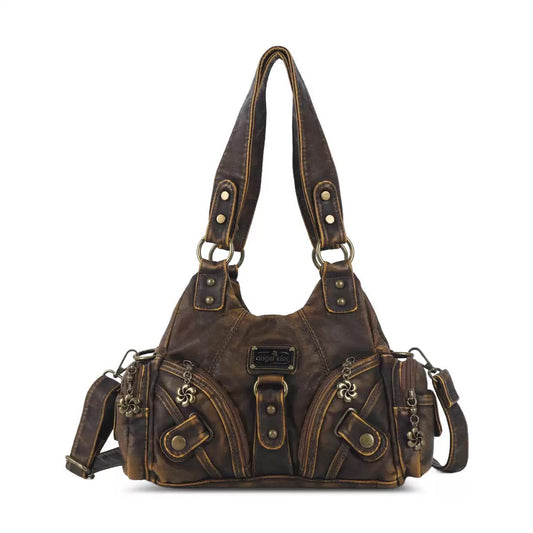 Sac épaule léopard anti-print