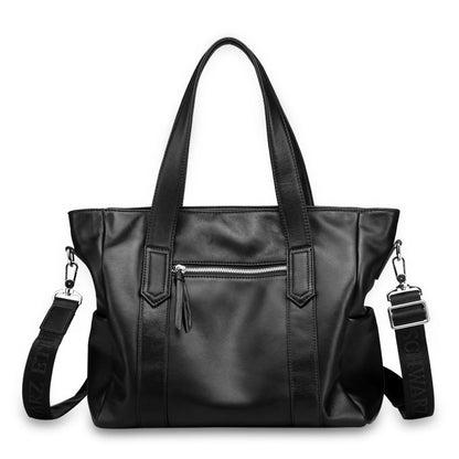 Nadia Homme sac cuir noir Vogalia Paris