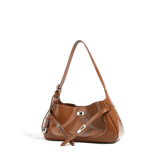 Sac commuter crossbody verrou noir