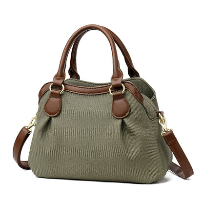 Sac crossbody vert contraste Yseult Vogalia Paris