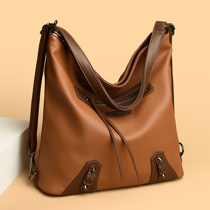 Sac crossbody multicompartiments noir