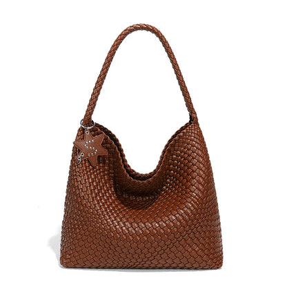 Sac épaule tissé niche vert avocat Tatiana Vogalia Paris
