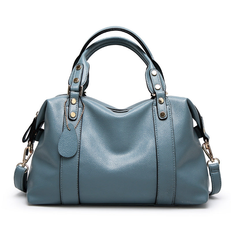 Sac boston gris personnalisé