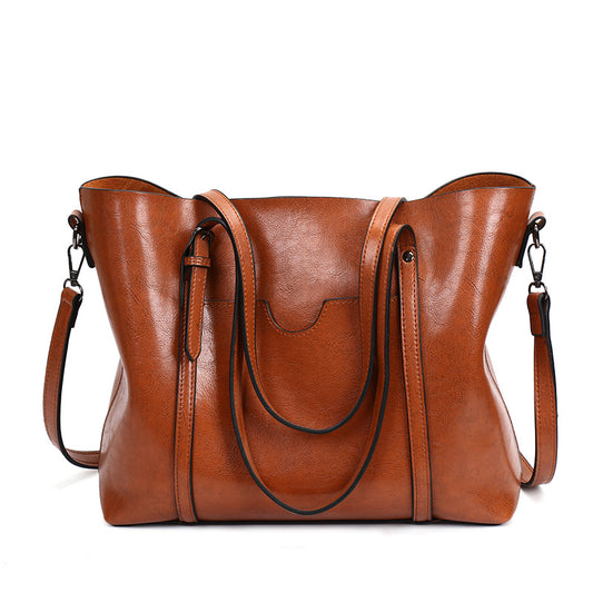 Tote seau noir embossé Hortense Vogalia Paris