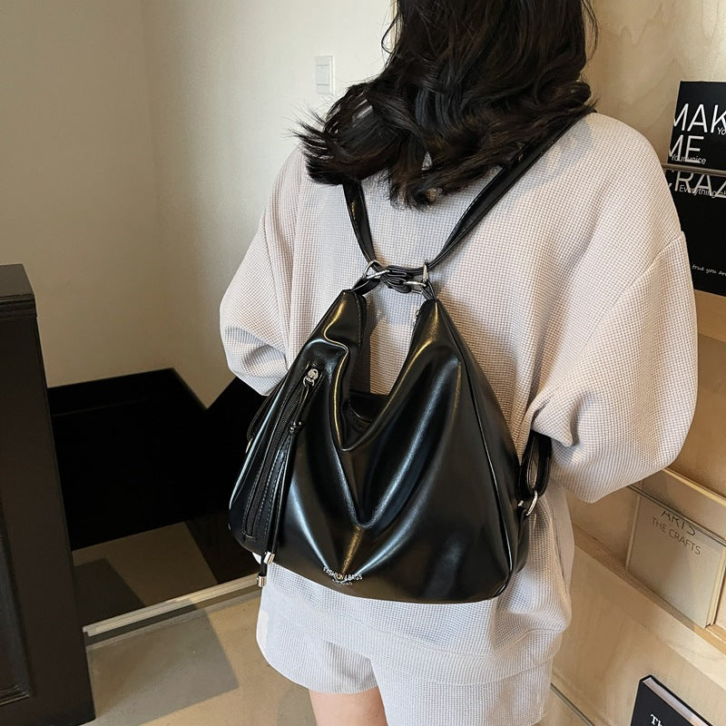 Sac bandoulière femme gris élégant