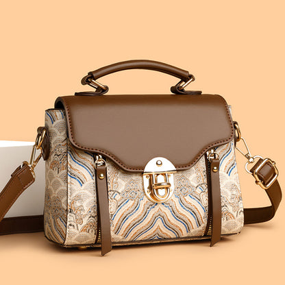 Sac main blanc crossbody